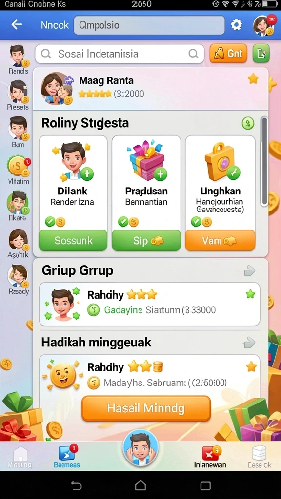 atom138 - Antarmuka pengguna yang intuitif dan mudah dinavigasi.
